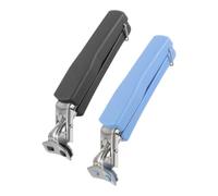 Operitacx Pinzas Anticalor de Acero Inoxidable y Plástico para Platos Calientes, Herramienta Versátil y Confiable para Camping y Cocina al Aire Libre, Paquete de 2 Unidades