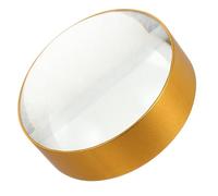 Operitacx Pisapapeles Lupa De Cúpula De Aumentos Pisapapeles De Cristal para Escritorio Lupa para Leer Documentos Oficina Visualización Inspección