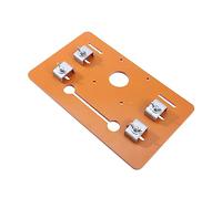 Operitacx Placa Base para Máquina de Corte Multifuncional Accesorio para Motosierra Base Lisa Estable y Fácil de Instalar para Taller y Banco de Trabajo