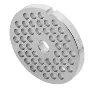 Operitacx Placa para Máquina de Carne de Acero Inoxidable de 69mm Orificio Central de 6mm, Accesorio Resistente y Fácil de Limpiar para Cocina y Máquina de Carne