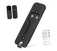 Operitacx Placa Posterior Negro Resistente para Reparación y Reemplazo de Plástico para Timbre de Puerta Blink en Accesorios para Casa