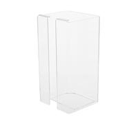 Operitacx Porta Pañuelos Acrílico Montado en Pared sin Taladro Diseño Simple para Almacenamiento en Baño y Cocina, Uso Duradero y Práctico