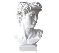 Operitacx Portalápices Estatua David De Soporte De Escritorio Multifuncional Adorno Para Oficina y Hogar Florero Decorativo y Organizador De Papelería