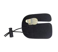 Operitacx Protector de Dedos para Tiro de Cuero Negro Ajustable y Resistente al Sudor para Práctica y Competición de Arqueros Principiantes y Profesionales