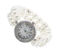 Operitacx Pulsera con Gemas de Imitación de Perlas Dobles para Mujer