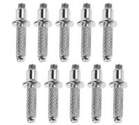 Operitacx Puntas de Bastón de Senderismo 10 Piezas Reemplazables de Acero Tungsteno Instalación Fácil Alta Durabilidad Accesorio para Trekking y Caminata