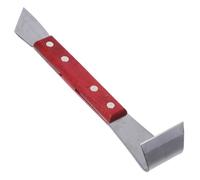 Operitacx Raspador de Corteza Adecuado para Deshierbe y Injerto en Exteriores de Acero y Madera Manual Diseño de Doble Cabeza Color Aleatorio para Jardinería y Huertos