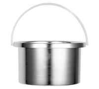 Operitacx Recipiente de Repuesto para Calentador de Cera Depilatoria, Crisol de Aluminio de 500 Ml, Olla Metálica para Derretir Cera, Compatible Máquinas de Depilación Profesional