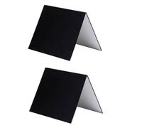 Operitacx Reflector de Fotografía Portátil A4 2 Piezas de Cartón Plegable para Iluminación Uniforme y Contraste Mejorado, Accesorio Profesional para Estudio y Fotografía de Productos