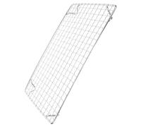 Operitacx Rejilla Rectangular de Acero Inoxidable con Patas para Barbacoa, Resistente a Altas Temperaturas y Antiadherente, Adecuado para Asar y Cocinar al Aire Libre
