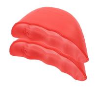 Operitacx Rellenos para Puntera de Zapatos Mujer, Plantillas para Dedos Acolchadas Naranjas, Relleno Suave para Zapatos Grandes, Protector Metatarsiano Cómodo para Botas y Calzado Casual