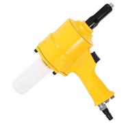 Operitacx Remachadora Neumática de Aire Hidráulico Herramienta de Remachado Industrial Ligera y Resistente Pistola de Remaches para Construcción y Reparación Automotriz Versión