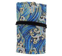 Operitacx Rollo Rodillo De Lápiz Bolsa De Almacenamiento De Lápiz Cortina De Pluma De Gran Capacidad Estuche Enrollable para Lápices Cartuchera Caja De Embalaje Exterior Sabana De Algodon