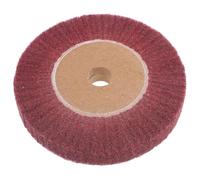 Operitacx Rueda de Pulido y Acabado Fino para Amoladora Angular de Nylon Fibra Abrasiva Marrón, Almohadilla de Pulido Rápida para Uso Doméstico y Automóviles
