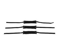 Operitacx Rulos Cabello sin Calor 3 Unidades Cinta Ancha Negra para Rizos Duraderos Cuidado Seguro para Cabello Largo Uso en Casa y Viajes