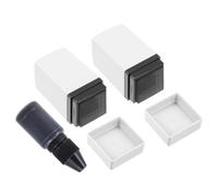 Operitacx Sello de Aprendizaje de Acordes para Guitarra Blanco de Plástico, Diseño de Presión, 2 Piezas, Herramienta Adecuado para Principiantes y Práctica Musical