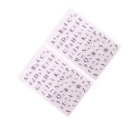 Operitacx Sellos Transparentes de Silicona Tpr para Scrapbooking y Manualidades, 2 Piezas Autoadherentes Reutilizables, Ideales para Álbumes, Diarios y Proyectos Creativos