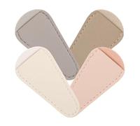 Operitacx Set de 4 Fundas para Tijeras de Manicura y Cortaúñas, Funda Protectora para Herramientas de Uñas, Adecuado para Salón y Cuidado Personal