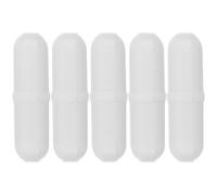 Operitacx Set de 5 Varillas Agitadoras Magnéticas de Ptfe 8X30 MM para Uso en Laboratorio, Accesorios para Mezclador Magnético en Aplicaciones Científicas Reutilizable