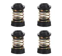 Operitacx Soporte antivibración 4pcs para motor eléctrico y lavadora con almohadillas de goma para uso doméstico en cocina, instalación rápida