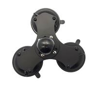 Operitacx Soporte con Bola y Base de Triple Ventosa para Coche Montaje Parabrisas con Rotación Compatible con Smartphones y Superficies Seguro y Ajustable para Conducción Estable