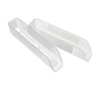 Operitacx Soporte de Pared Autoadhesivo para Báscula de Baño en Acrílico, Instalación Rápida y Versátil para Baño y Apartamentos Pequeños