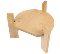 Operitacx Soporte Organizar Dispensador para de de Madera Bebidas Khaki, Práctico y Versátil para Exhibir Dispensadores de Agua Adecuado Hogar