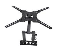 Operitacx Soporte TV Pared Ajustable Inclinable y Giratorio para Pantallas Montaje Fijo Monitor Televisión Smart TV Material Resistente y Fácil Instalación