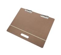 Operitacx Tablero de Dibujo Portátil Asa y Clip Metálico para Artistas Tablero de Pintura para Clases y Sketching al Aire Librexcm