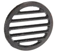 Operitacx Tapa de Drenaje de Piso de Hierro Fundido 10 Cm Cubierta Antiolor Rejilla Filtro Extraíble para Baño y Cocina Hogar 1 Unidad Uso Doméstico y Comercial