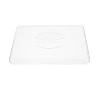 Operitacx Tapa de plástico para máquina de helado enrollado - Cubierta transparente a prueba de polvo para bandeja de helado enrollado instantáneo, máquina de yogur frito casero, accesorios para