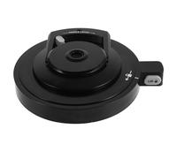 Operitacx Tapa Externa Reutilizable para para Accesorios de Cocina Compatible con Ninja Creami Nc500/nc501, de Plástico Negro, Fácil de Instalar Máquina de Hacer Helados