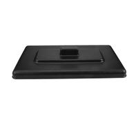 Operitacx Tapa Protectora para Máquina de Hacer Helado de Plástico Negro, Accesorio para Cocina y Tienda Que Proporciona Ambiente Limpio y Seguro