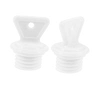 Operitacx Tapón de Goma para Bolsas de Agua Caliente Portátil, Sellado Antifugas, Diámetro 21.4 Mm, 2 Unidades, Accesorio Reutilizable para Calefacción Terapéutica en Salud y Hogar