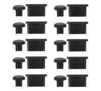 Operitacx Tapones Antipolvo para Auriculares Y Puerto Tipo C Juego De 10 Tapones Suaves De 3.5 Mm Y Tipo C Protección contra Polvo Líquidos Y Suciedad para Teléfonos Y Pc Portátil