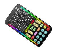 Operitacx Tarjeta De Sonido para Teléfono y Computadora Cambiador De Voz Herramienta para Cambiar La Voz De Sonido Disfraz De