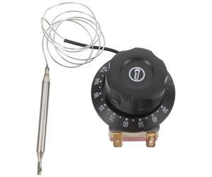 Operitacx Termostato Termo Electrico Versátil con Protección contra Fugas para Calentador de Agua y Freidora, Fabricado en Plástico y Cerámica, Adecuado para Pequeños Restaurantes