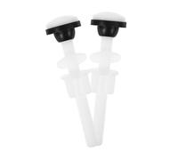 Operitacx Tornillos y Juntas para Tanque de Inodoro Pom Accesorios para Fijación y Sello Resistente Fugas Compatible Mayoría de Tapas Wc Estándar