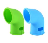 Operitacx Tubos De Silicona para Desviador De Vapor De Ollas a Presión, Accesorios De Cocina Duraderos, Válvulas De Liberación De Vapor, Uso En Ollas Eléctricas, Juego De 2 Unidades (Verde y Azul