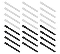 Operitacx Varillas Agitadoras Desechables para Mezclar Tinta de Tatuaje, Palillos Mezcladores de Pp en Colores Negro y Blanco, 60 Piezas para Pigmentos y Reutilizable Color Aleatorio