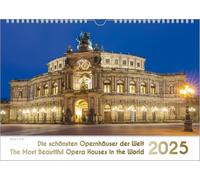 Opernhäuser, ein Musik-Kalender 2026, DIN A4: Die schönsten Opernhäuser der Welt - The Most Beautiful Opera Houses in the World