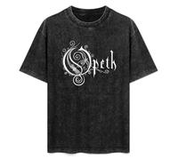 Opeth Music Rocks Vintage Washed tee Unisex Short Sleeve Size S