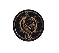 Opeth - Parche de metal dorado bordado para pegar con plancha, accesorio de recuerdo