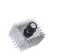 OPEUSLIEV Regulador de voltaje SCR de 5000W, controlador de velocidad del Motor AC220V, potencia ajustable, atenuadores LED electrónicos de alta potencia, termostato