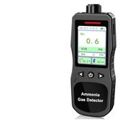 OPFVUJIKX Detector portátil de amoníaco, Monitor Recargable de 0 a 200 ppm, medidor Digital de Calidad del Aire (NH3) con Temperatura. para el Trabajo y el hogar