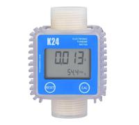 OPFVUJIKX Digital K24 For Turbine Digital Die-Sel Fuel Flow Meter For Measuring Tools Chemicals Water Sea Liquid Flow Meter G5AB