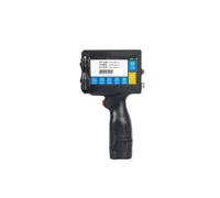 OPFVUJIKX Impresora de inyección de Tinta portátil, Impresora de inyección Tinta portátil Inteligente pequeña Bolsa Embalaje identificación código Barras con QR(Invisible inkcartndg)