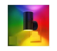 OPFVUJIKX Luz Nocturna con Enchufe Star Dream, luz Nocturna Retro con Sensor de anochecer a Amanecer, Brillo Ajustable de 0 a 100 LM, Adecuada for escaleras.(Color)