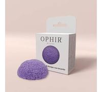 OPHIR Konjac Esponja con lavanda - Esponja facial natural - Esponja facial para la limpieza y exfoliación con propiedades calmantes, calmantes y relajantes