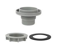 Ophjerg Kit de conector de filtro roscado para piscina, para Intex para entrada de piscina sobre el suelo, boquilla de aire, pieza de piscina 10744 10256 10255, incluye conector de colador, tuerca de